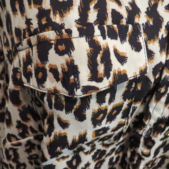 Leopard Print Blouse - Picture 3 of 6